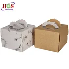 Dobr&aacute;vel gigante Grande Vela Personalizada Al&ccedil;a de Luxo de Grandes Dimens&otilde;es Pastelaria Caixa de Presente de Papel Fosco Com Janela e Arco