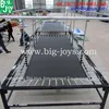 CE trampoline jumping mat customize size, trampoline jumping mat pp material