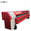 Low price wide format inkjet flex wallpaper printing machine printer with konica head