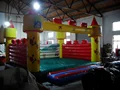 PVC inflatable bounce house outdoor inflatable jumping playground for entertainment with high quality