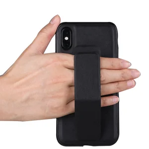 Protective Leather Stand Phone Case iPhone X