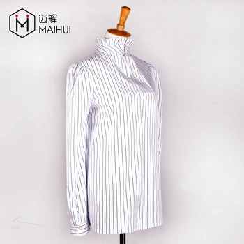 striped formal shirt womens