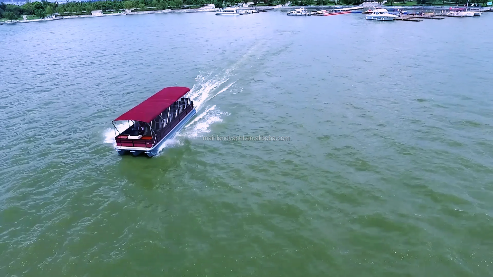 
33ft 10.3 meter Aluminum passenger water bus boat for tourism 