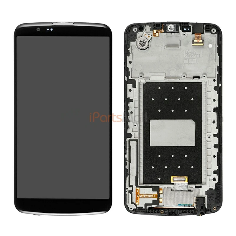 

For LG K10 K410 K420N K430 LCD Screen Display Touch Digitizer Assembly With Frame Black White