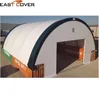 T50100 15x30x8m best low cost storage plan dome truss fabric building for outdoor storage