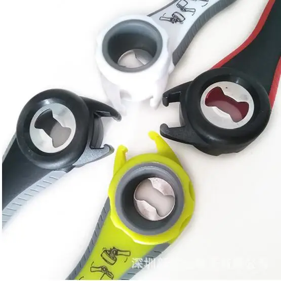 

5 in 1 Multi Function Non-Slip Can jar Bottle Open Opener Beer Good Kitchen Tool, N/a