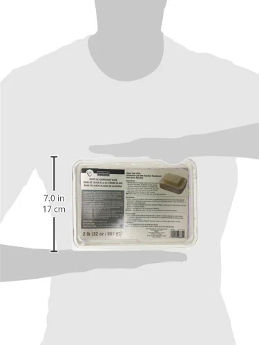 
Organic White Glycerin Soap Base 2 Lb Melt and Pour Soap Base 