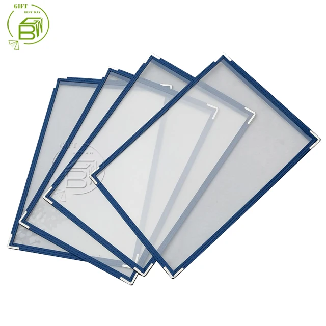 Hot Sale Clear Vinyl A4 Plastic Menu Covers,Plastic Transparent Folders