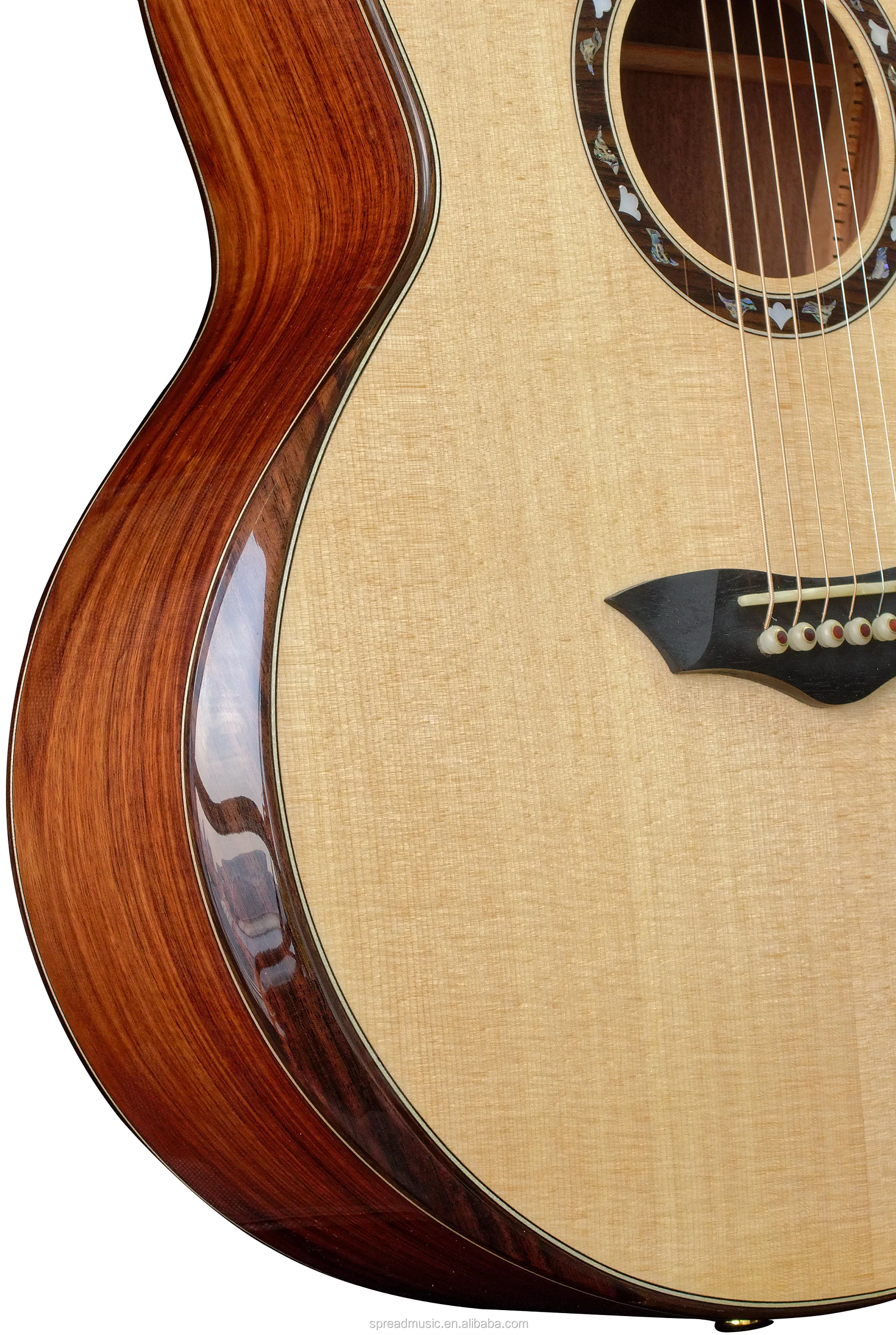Top Quality Guitar All Solid Glossy Wholesale 41 Inch Acoustic Guitar Buy 41 Inch Acoustic