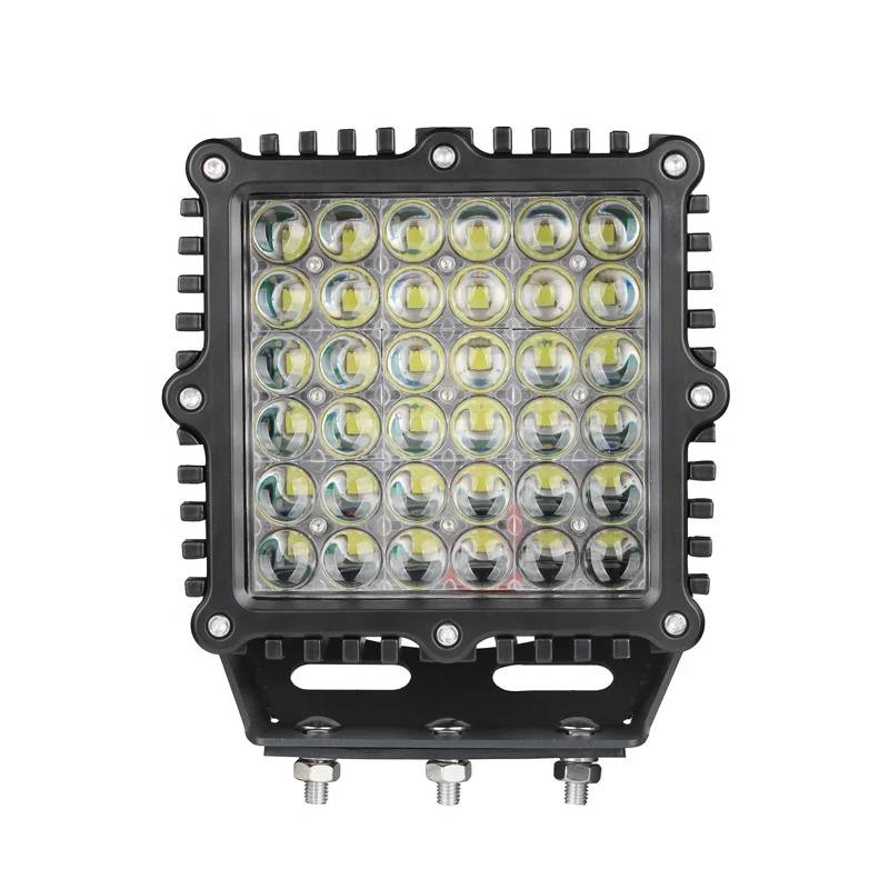 High Power Truck Offroad led driving light 9 Inch 180W Spotlight 4d lens square Led Work Driving Light