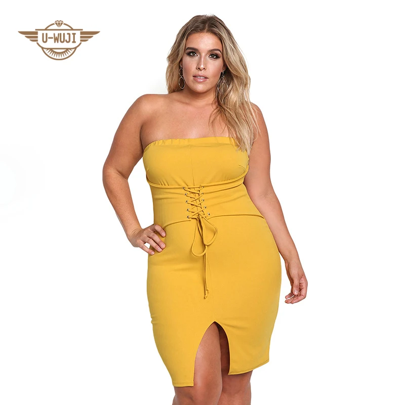 2019 Top Sales Summer Casual Sexy Sleeveless Plus Size  Dress &Skirts for Women