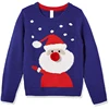 Xmas Cute Baby Clothes Kid Custom Knitting Patterns Wholesale Dilly Dilly Ugly Christmas Sweater Children with Santa Carton
