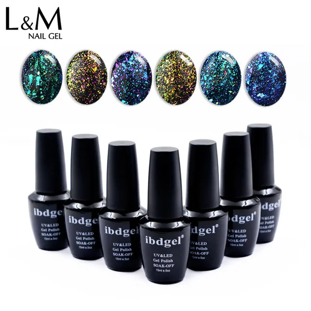 

ibdgel Brand Newest Galaxy Shadow Series UV Gel Nail Salon