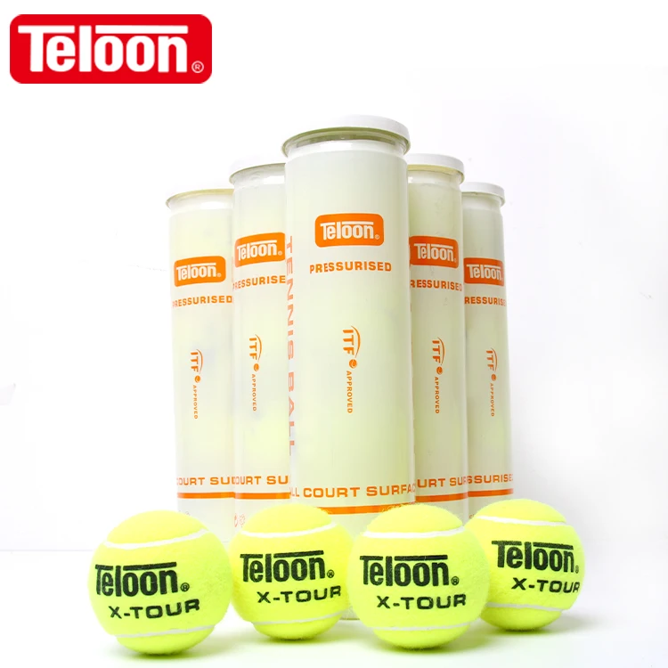 
High quality Brand Teloon OEM Pressurized tennis ball For ITF approved 