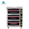 China Industrial Stainless Steel 2 deck gas Bread Oven for Bread Baking