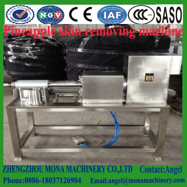 Pineapple Peeler Corer Machine / Factory Price Industrial Fruit