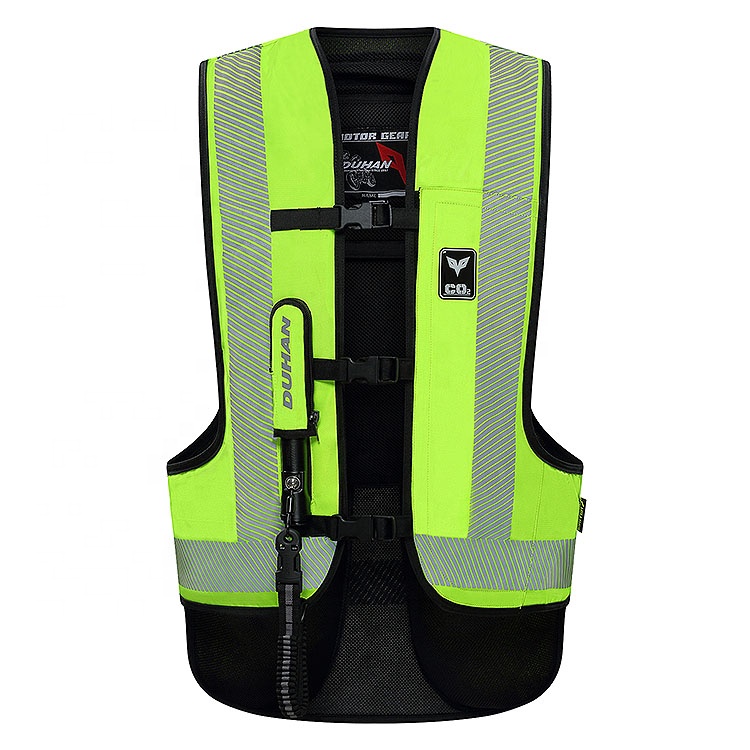 
DUHAN Fashion Reflective Advanced Air System Motorcycle Air Bag Vest Jacket 