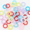 Hottest 10mm Colorful Plastic Pearl Round Shape Rings Beads for Earrings Hoops Necklace Making Make Christmas Ornaments