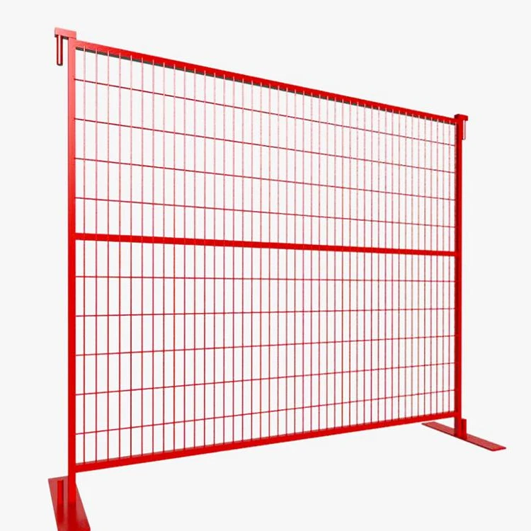 Wholesale 6 Ft X 9.5 Ft Metal Temporary Fencing Panels Construction