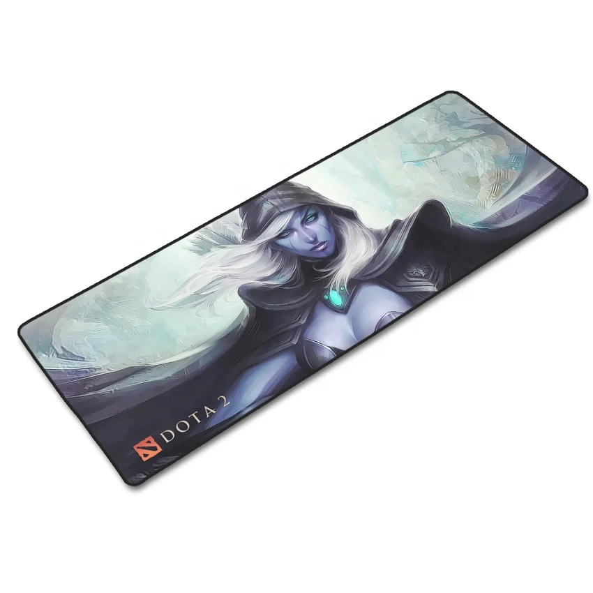 

HX Best selling china Custom printed large gaming extend rubber Dota 2 mouse pad