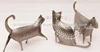 Metallic Decorative Cat Figurine Gift Article