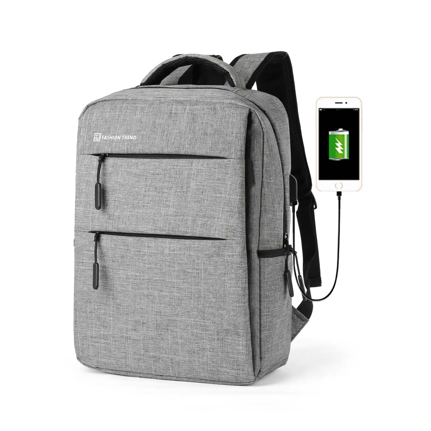

Mochila Slim Waterproof Smart Bagpack Mens back bags business usb laptop Backpack with Charger
