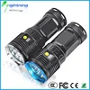 High Quality Powerful Bright 8 / 10 CREE XML T6/U2/L2 LED Flash Light Aluminum Military 18650 Tactical Flashlight with Indicator