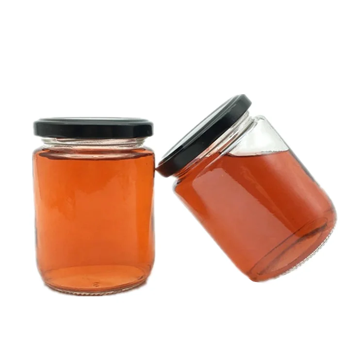 Wholesale 250ml Empty Fruit Jam Jar Glass Honey Jar With Twist Off Lid