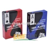 Customized 100% Washable Plastic Playing Cards supply for WPT and APL