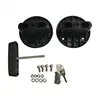 Lantsun 10L plastic drum lock detachable cover, round lock ring cover, key
