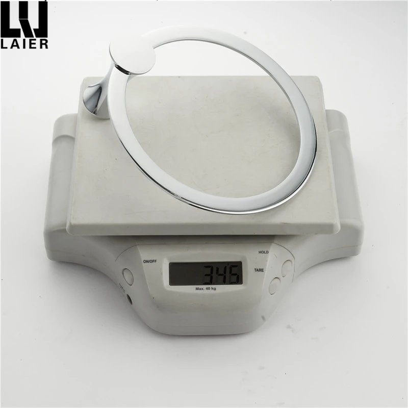 
Unique design brass Chrome finishing Bathroom fixtures and accessories Wall mounted Towel ring 