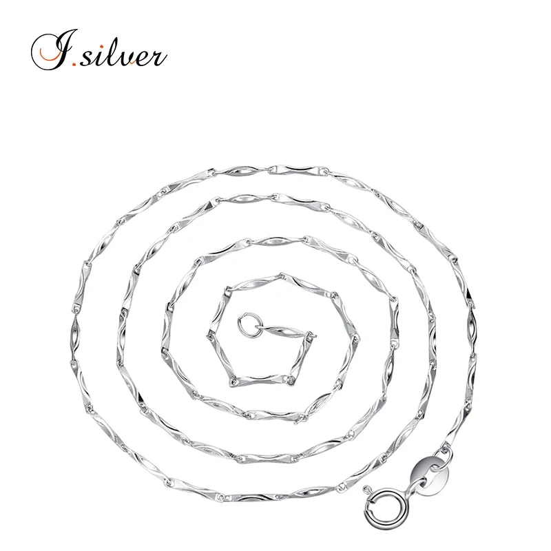 

2017 cheap 925 sterling pure italian silver jewelry ingot chains for men & women, Silver;rhodium;plate gold;rose gold