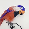 Artificial Feather Bird 30cm Parrot Ornament Bird Home Art Decor Handcraft made - Red