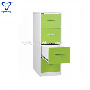 Office 4 Drawer Stainless Steel Filing Cabinet Metal File Cabinet