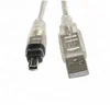 USB 2.0 to IEEE 1394 FireWire 4 Pin Extension Cable for Digital Camera