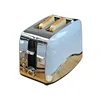 Retro-style Kitchen Cooking Appliances Stainless Steel 2-Slot 2-Slice Toaster Muffins, Waffles,Bagels, Bread
