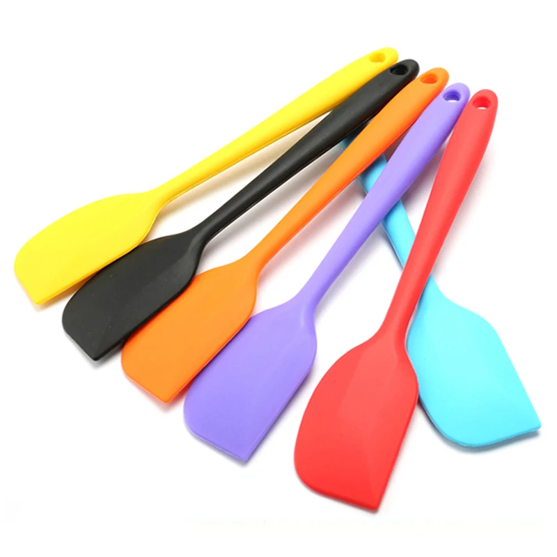 

Kitchen Gadgets 2019 Heat-Resistant Flexible Silicon Spatula Set Kitchen Utensil Cooking Accessories, Customized color