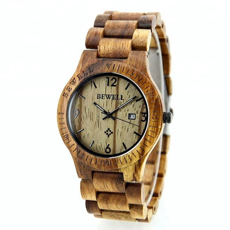 

Hot product 2019 natural wood watches men , new arrival leisure wrist wood watches