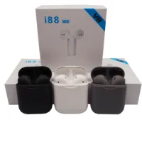 

2019 Red Wireless Bluetooth Best With Charging Cable In Ear I88 Earphones