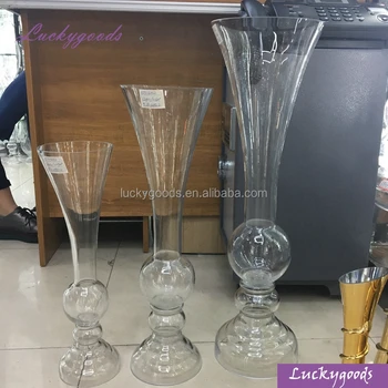 Lhp031 Different Sizes Wedding Party Hotel Centerpiece Clear Glass