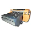 ceramic flatbed printer with CMYK and white printing