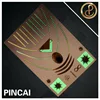 Fashion luminous in dark metallic jewelry temporary tattoo sticker Water transfer gold foil flash tattoo body art customized