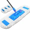 Mop Flat Floor Wet & Dry Microfiber Cloth lazy Slippers Large Mop for Bathroom/ Kitchen/Wall/Tile and Hardwood Floor