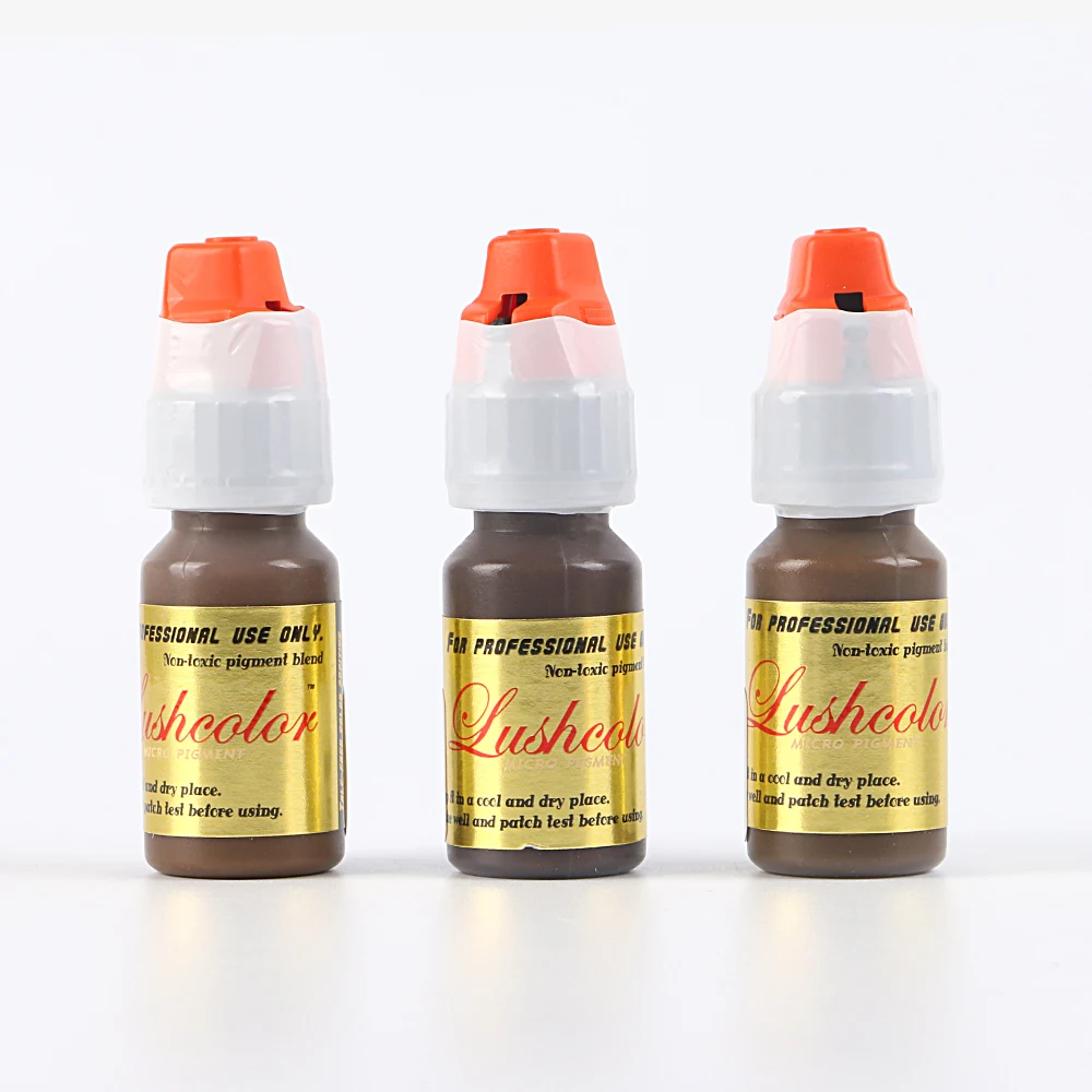 

Lushcolor Permanent Makeup Eyebrow Microblading Pigment For Eyebrows, 38 colors