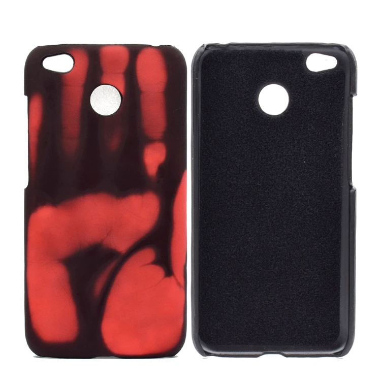 

Magic Color Changing Thermal Sensor Creative Phone Case For Xiaomi Redmi 4X, 4 colors