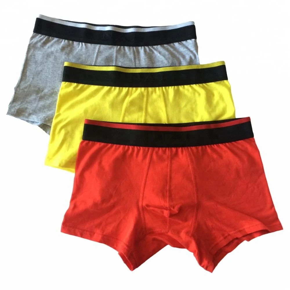 

Custom Logo Mens Underwear Stock Men Boxer Shorts Elastic Waistband Men Briefs Boxer, Request
