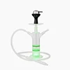 ZAHRAH Z5 glass hookah with double honeycomb filter silicon bowl metal charcoal holder