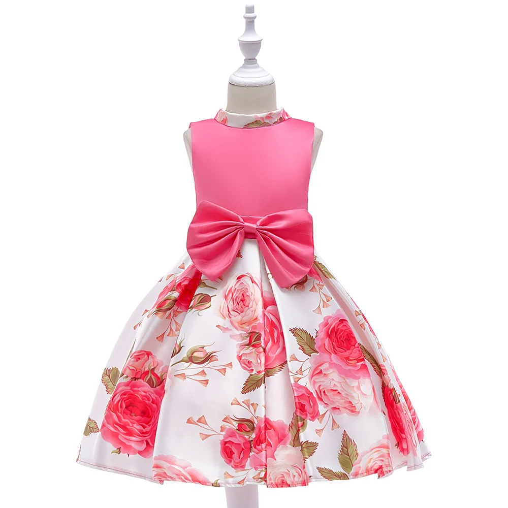 

Fashion Lovely personality kids dresses wholesale boutique child clothes, Pink