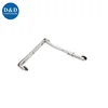 Stainless steel style door coordinator for commercial fire rated double doors
