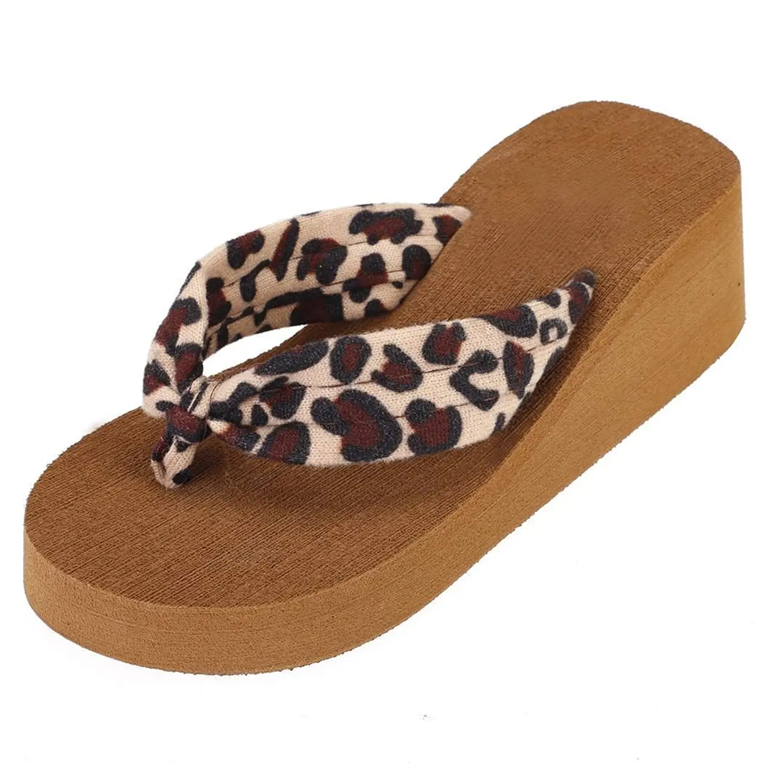 Maybest Ladies Summer Platform Flip Flops Thong Wedge Beach Wedge Heel Sandals